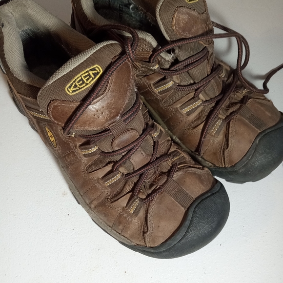 Men's Keen brown hiking boots sz 9 good condition waterproof - Picture 6 of 6